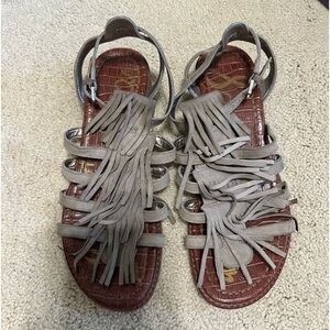 Sam Edelman fringe sandals, size 8.5